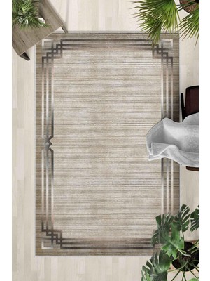 Mythriva Monnhein Çok Renkli Halı 460 - Yıkanabilir, Kaymaz Taban, Dijital Baskılı, Leke Tutmaz, Ince Hav, Modern Salon, Oturma Odası, Yatak Odası ve Mutfak Için Dekoratif Halı