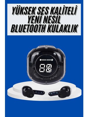 Genel Tedarik Ultrapods LED Göstergeli Oyuncu Kulaklığı Anc Destekli Bluetooth 5.3