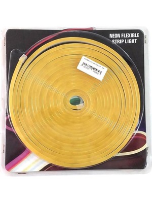 Mythriva LED Neon Flex 6mm Sarı 12V - 5mt