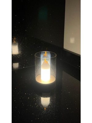 Mythriva CT-8432 Tokyo Mum Masa Lambası El ile Kontrol USB Şarjlı
