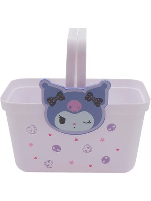 Mythriva Mınıso Sanrio Lisanslı Saplı Mor Sepet (Kuromi)