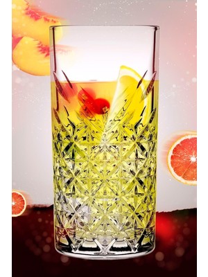 Mythriva Pasabahce 8'li Timeless Sangria/mojito Keyfi Uzun Kokteyl Bardağı 450 cc PB8X52800K