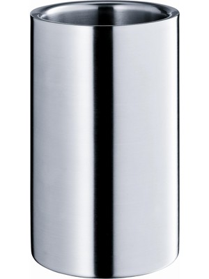 Mythriva Wmf Clever&more Çift Cidarlı Şarap ve Şampanya Soğutucusu, 19,5 Cm, Paslanmaz Çelik, Mat, Şişe Soğutucu ve Buz Kovası