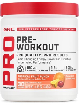 Mythriva Gnc Pro Pre - W - Out 339G Spor Takviyesi