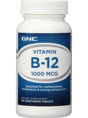 Mythriva Gnc Vitamin B12 1000 Mcg 100 Tablet Vitamin