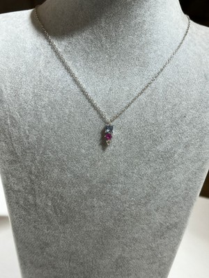 Louis Renkli Swarovski Taşlı Kolye