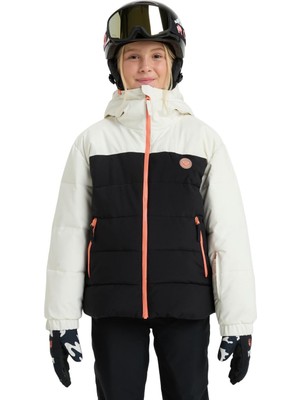 Mythriva Roxy Snowyhill Puffy Kız Çocuk Ceketi (1'li Paket)