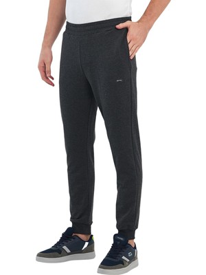 Mythriva Slazenger Reze In Erkek Cepli Dar Paça Antrasit Eşofman Altı