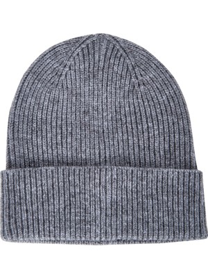 Mythriva Only Kadın Onlastrid Beanie cc Beanie Hat, Dark Grey Melange, Tek Beden