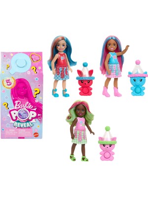 Mythriva Barbie Chelsea Pop Reveal Milkshake Serisi, 3y+, JCN89
