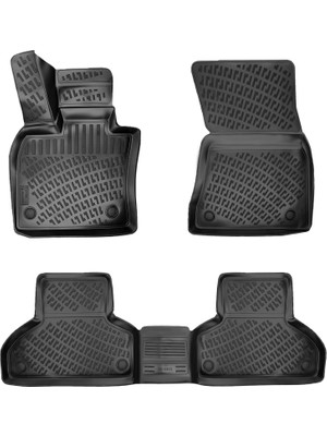 Mythriva Rizline Bmw X5 F15 2013-2018 Uyumlu 3D Havuzlu Paspas