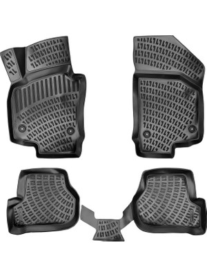 Mythriva Rizline Seat Altea 2004-2015 Uyumlu 3D Havuzlu Paspas