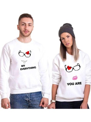 Mythriva Tshirthane My Everything Sevgili Kombinleri Sweatshirt Kombini, Kadın, M-Tek Ürün Fiyatıdır, Kombin Yapmak Için En Az 2 Adet Sepete Ekleyiniz