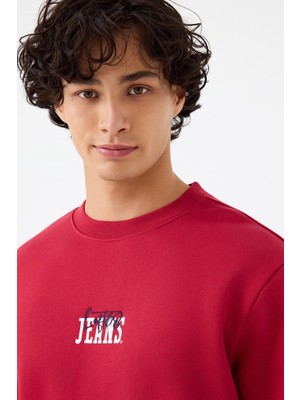Mythriva Loft Erkek Sweatshirt,bordo M