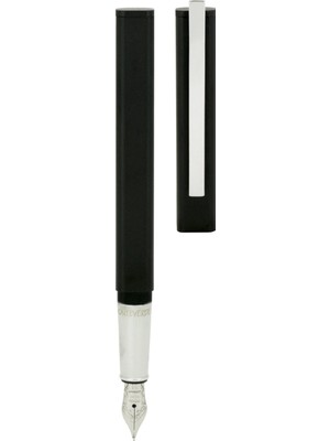 Mythriva Monteverde Cube Serisi MV32323 Dk M Matt Black Dolma Kalem