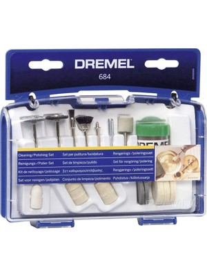 Mythriva Dremel 684 Parlatma Aksesuarı, Çok Amaçlı Aletler Için, Temizlik ve Cilalama Için 20 Aksesuar Seti
