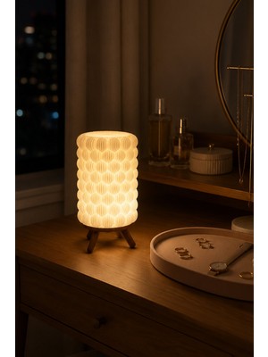 Maygiy Dekoratif Gece Lambası Modern Tasarım Sıcak Ambiyans Işığı Mini Abajur