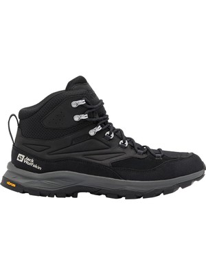 Mythriva Jack Wolfskin Erkek Siyah Cyrox Texapore Mıd Bot 4064301-635 Siyah 40.5