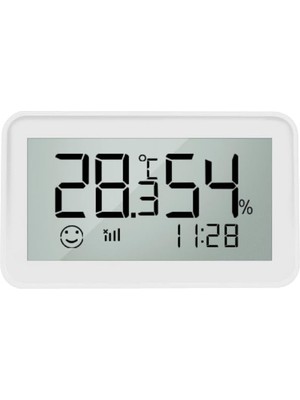 Mythriva Tuya Zigbee LCD Ekranlı Sıcaklık ve Nem Sensörü (Tuya, Smart Life, Home Assistant, ZIGBEE2MQTT Uyumlu)