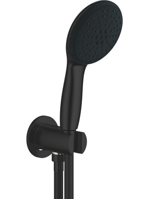 Mythriva Grohe Tempesta 110 Su Çıkış Dirsekli El Duşu Seti 2 Akışlı Rain,jet Mat Siyah - 264062433
