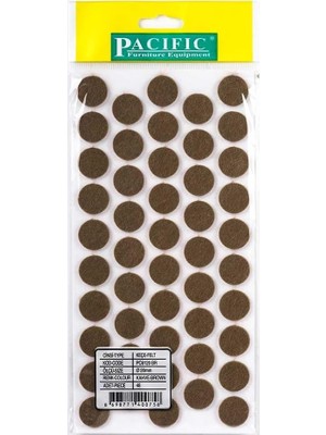 Mythriva Pacıfıc Nsp Masa Sandalye Keçe Kahverengi Yuvarlak 20 mm