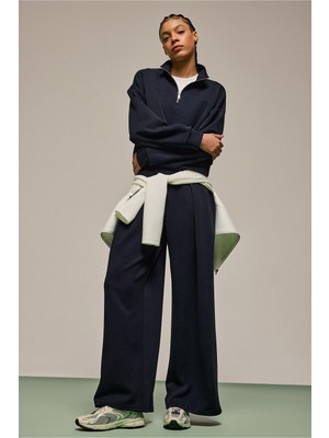 Mythriva Defacto Wide Leg Cepli Geniş Paça Uzun Boy Modal Sporcu Pantolon F9493AX26SP
