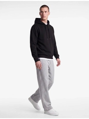 Koton Basic Kapüşonlu Siyah Erkek Sweatshirt 7WAM70001MK