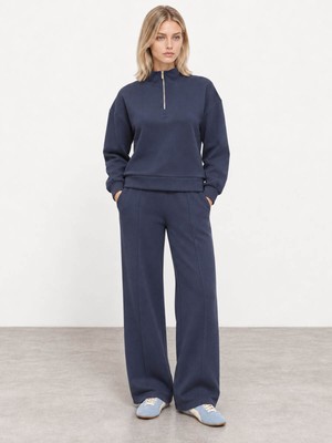 Loft Relax Fit Lacivert Kadın Sweatshirt LF2043809