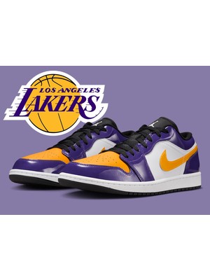 Nike Air Jordan 1 Low Se 'lakers'-Sportxstore