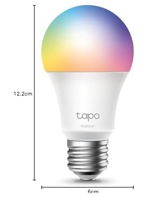 Neva Home L530E 3.0, Matter Wi-Fi LED Akıllı Ampul, Çok Renkli, E27,60W 806 Amazon Alexa ve Google Home ile Çalışır, Renk Değiştirilebilir, Hub Gerekmez