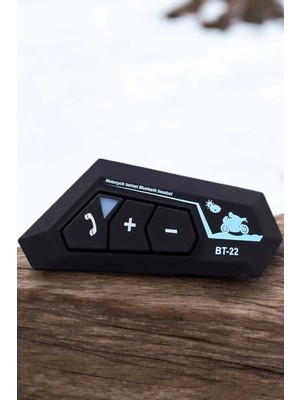 Genel Tedarik Interkom Intercom Kask Kulaklık BT22 Bluetooth Motosiklet Kulaklık 5.0 Bluetooth