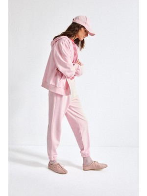 DeFacto Jogger Fit Elastik Bağlamalı Bel Basic Pamuklu Eşofman Altı F9622AX26WN