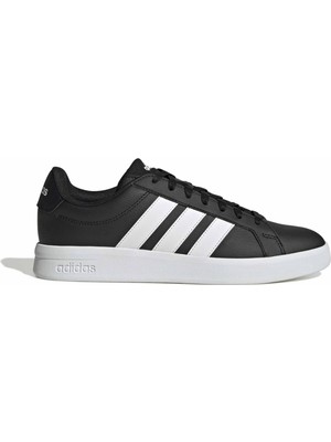 AHQ0082 Adidas Grand Court Base 3.0 Erkek Spor Ayakkabı Siyah