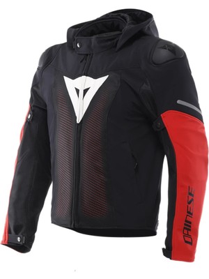 Dainese Daınese Cek Super Sprınt Aır Tex Jacket Black Whıte Red - Beden 50