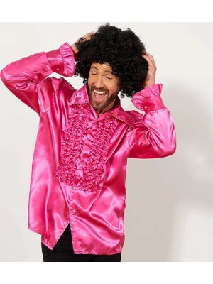 Evimdeyokyok Siyah Renk Kıvırcık Afro Bonus Peruk