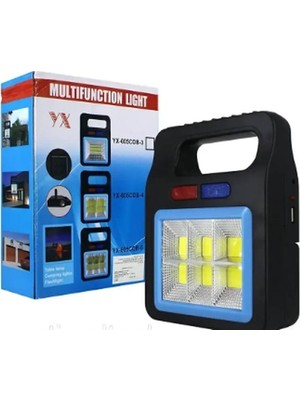 Evimdeyokyok P-605-6 Çakarlı Güçlü Fener ve Işıldak