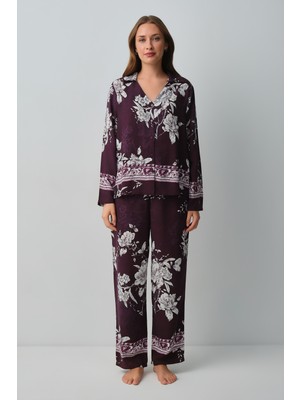 Suwen Mariana Gömlek Yaka Pijama Takımı
