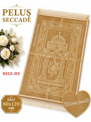 Sedef Peluş Seccade İsimli