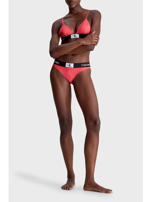 Calvin Klein Kadın / Kız Kırmızı Calvin Klein Bıkını, Tbk Kırmızı Kadın Bikini Altı