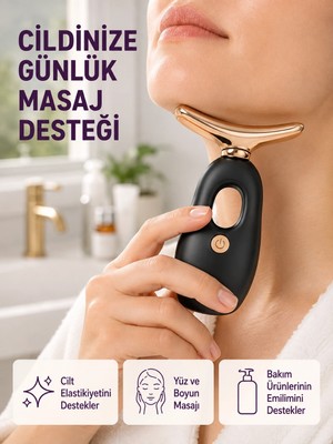 Genel Tedarik Yüz ve Göz Altı Masaj Cihazı – Kırışıklık Karşıtı & Nemlendirici Etki Destekli