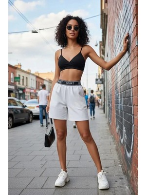 Marsilyan Kadın Siyah Kapsız Crop Top Bluz Sırtı Açık Esnek Kumaş Şık Kadın Üst Giyim