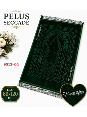 Sedef Peluş Seccade İsimli