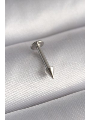 Pileli Store 316L Çelik Gümüş Renk Çivi Model Piercing TJ-PR1373