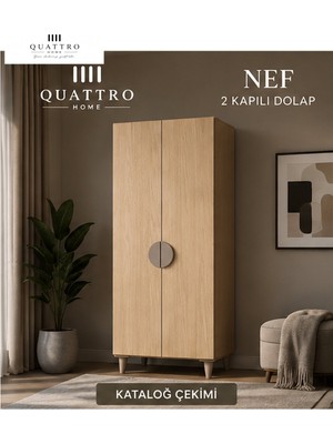 Quattro Home Nef 2 Kapaklı Dolap