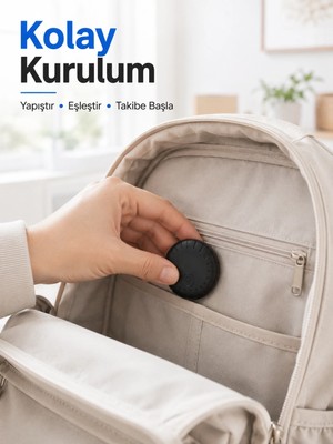Genel Tedarik Mini Akıllı Takip Cihazı 2 Yıl Pil Ömrü Android Ios Uyumlu Çanta Araç Valiz Takip Aparatı