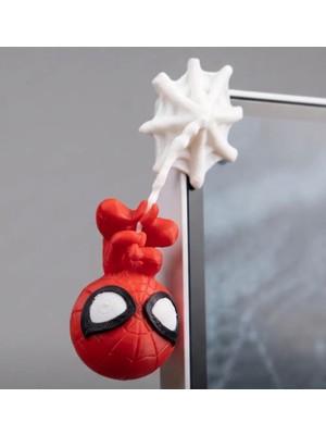 3dvibeswithmerve Spider Man Monitör Aksesuarı