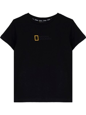 National Geographic Siyah Erkek Çocuk T-Shirt N6WB-TST4826