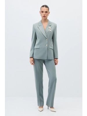 SHN Kruvaze Blazer Ceket Takım