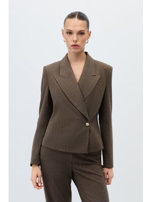 SHN Kruvaze Blazer Ceket Takım
