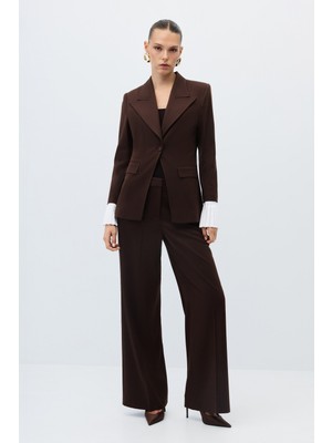 SHN Manşet Detaylı Blazer Takım